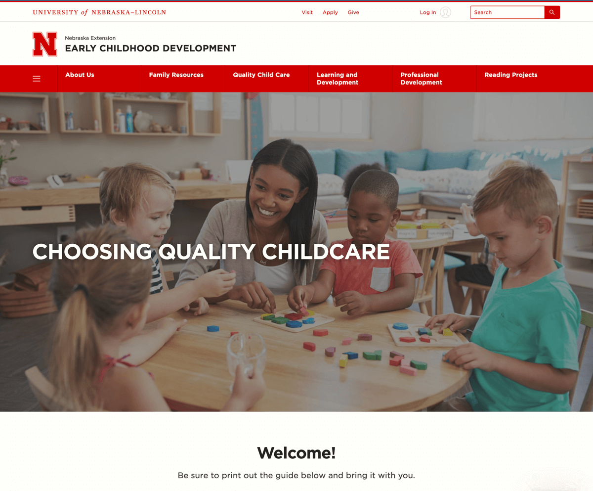 Choosing Quality Childcare