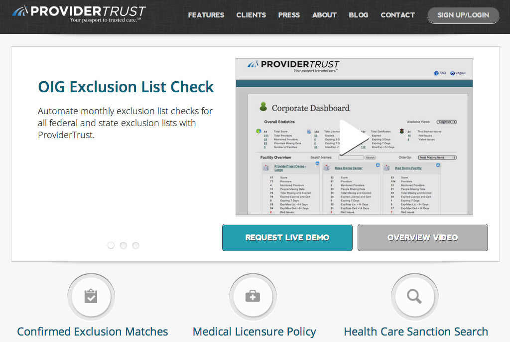 Provider Trust